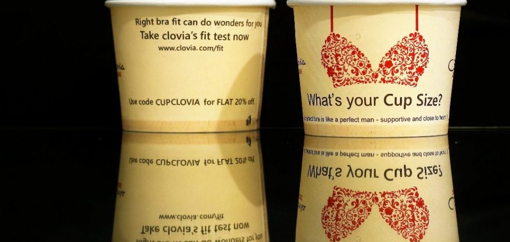 branding with creative paper cup marketing gingercup