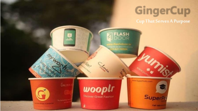 paper cup marketing campaign in bangalore gingercup