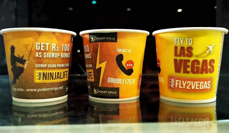 paper cup marketing by GingerCup