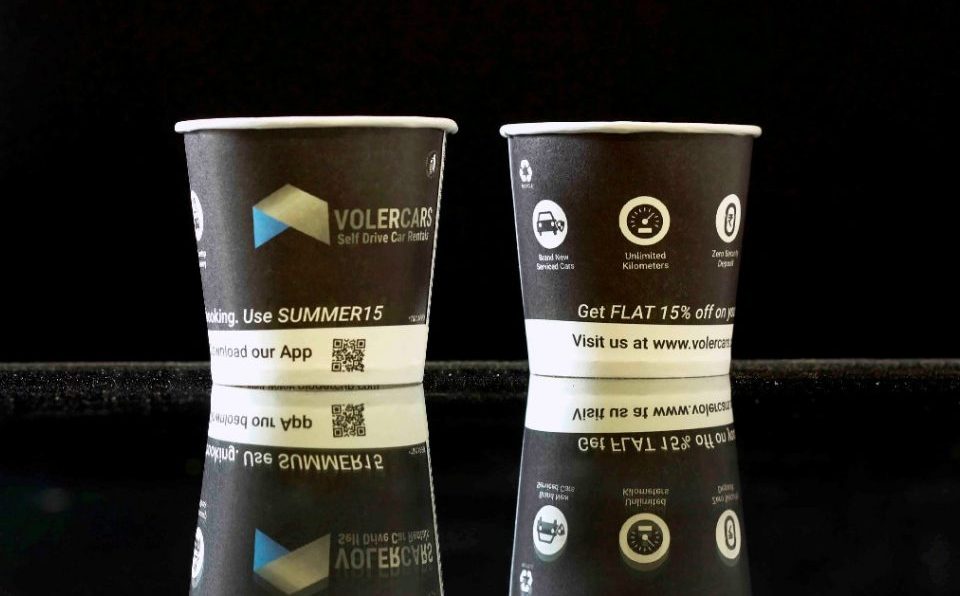 Creative marketing Ideas for Start-up-Paper Cup Ads-Gingercup