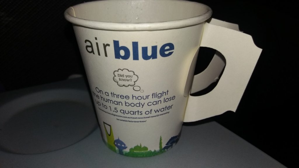 the power of branding in flight using paper cups gingercup
