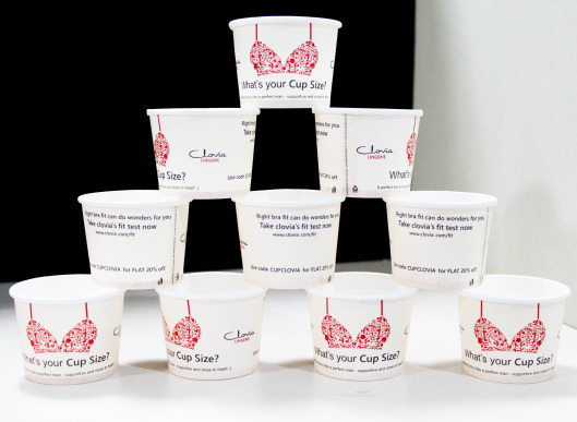 how to promote a brand custom printed paper cup advertising paper cup ads gingercup