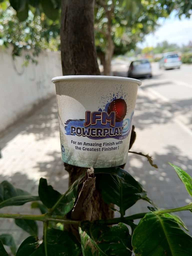 advertisements on coffee cups brand promotional campaign gingercup