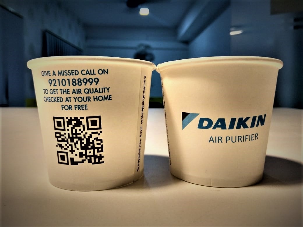daikin tea and coffe cups