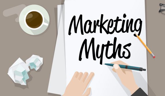 marketing myths - Ginger Media Group marketing myths