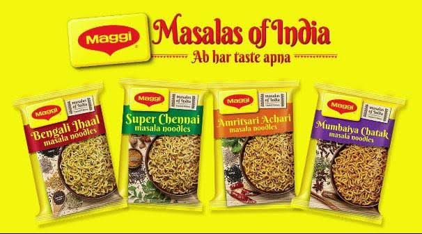 maggi flavours of india