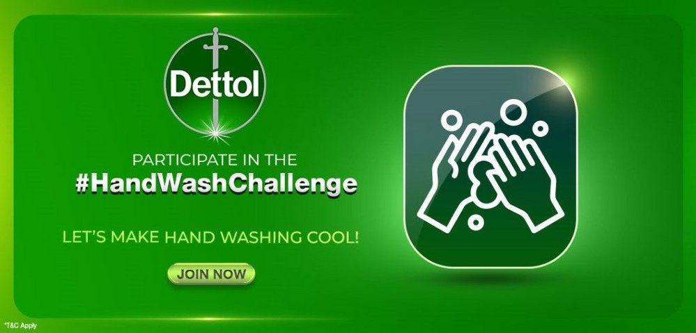 dettol hand wash challenge