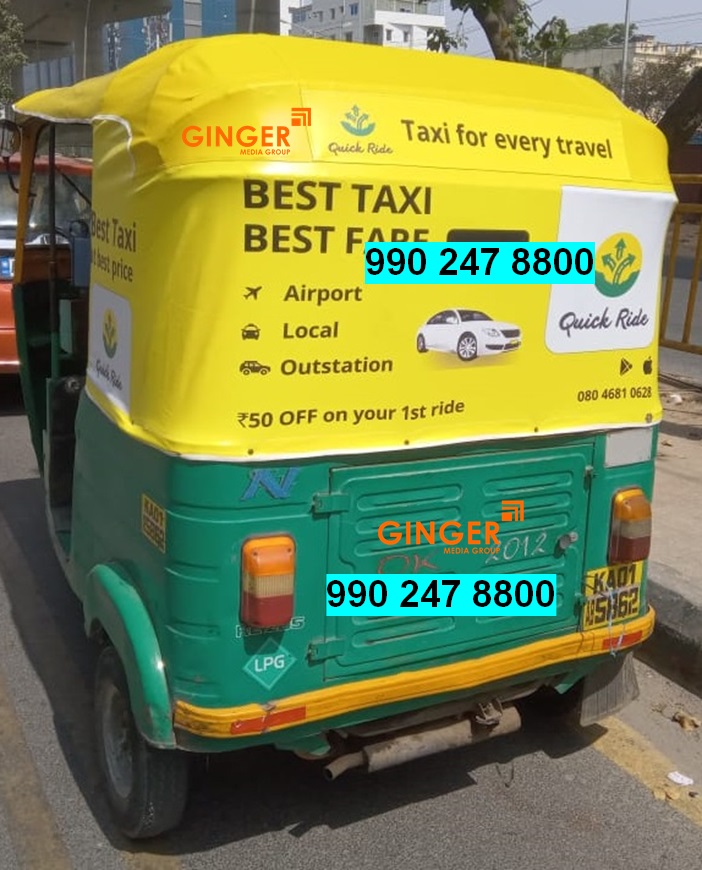 auto rickshaw advertising in bangalore