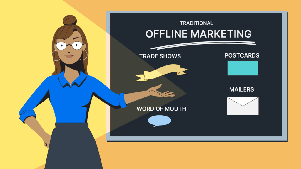 types of offline marketing
