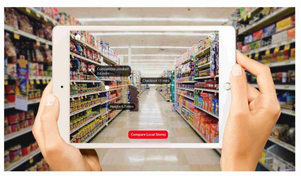 augmented reality in retail store