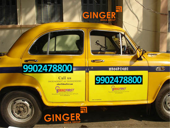 kolkata cab branding 6