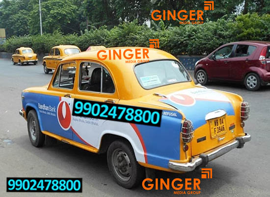 kolkata cab branding 7