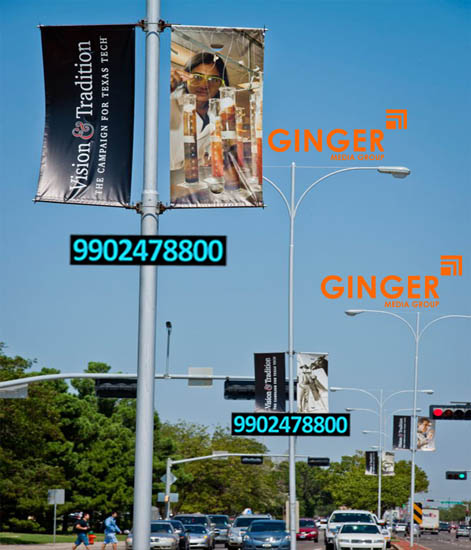 Pole Boards in Kolkata for Vision Tradition Brand