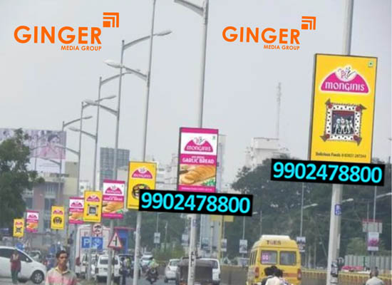 Pole Boards in Chennai for MONGINIS Brand