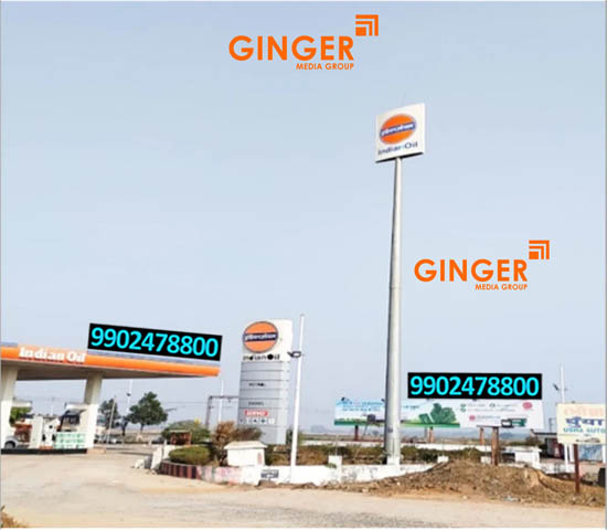 Pole Boards in Hyderabad for Indian Oil