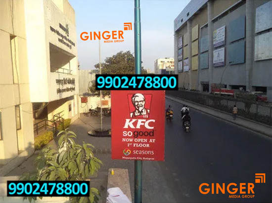 Pole Boards in Jaipur for KFC