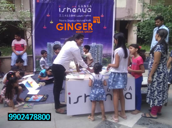 RWA Activities in Hyderabad with blue color