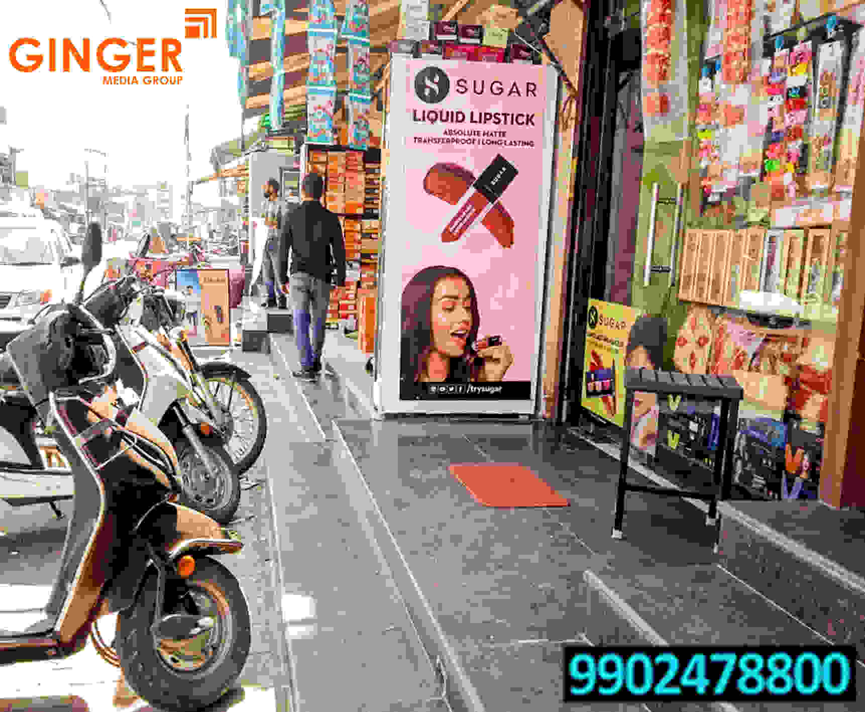 Retail Branding in India Sugar Liquid Lipstick