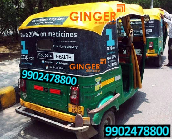 Auto Branding in Lucknow with black color