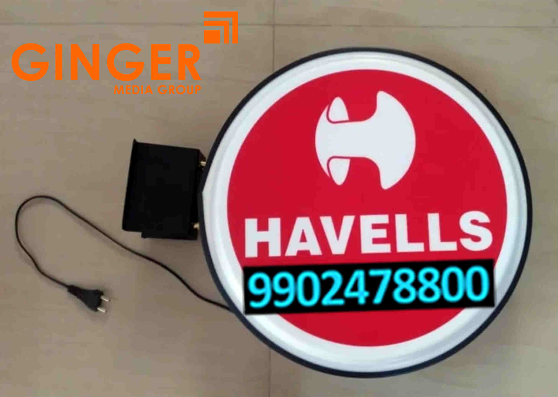 Flanges branding in India for Havells