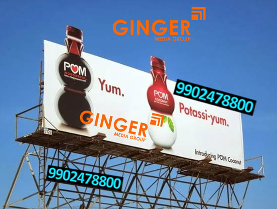 hoardings billboard advertising agra pom