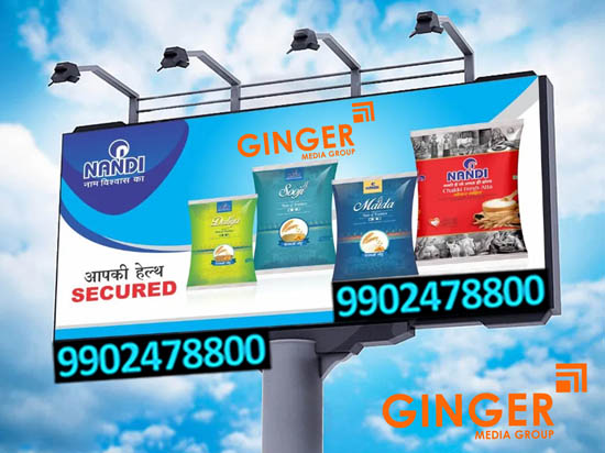 Billboard Advertising in Jaipur for Nandi brand