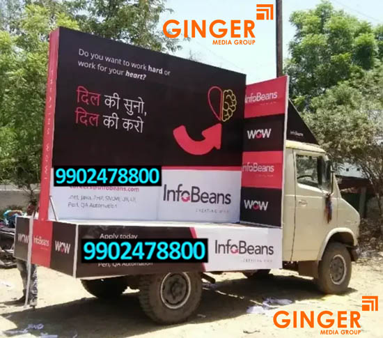 mobile van branding chennai infobeans