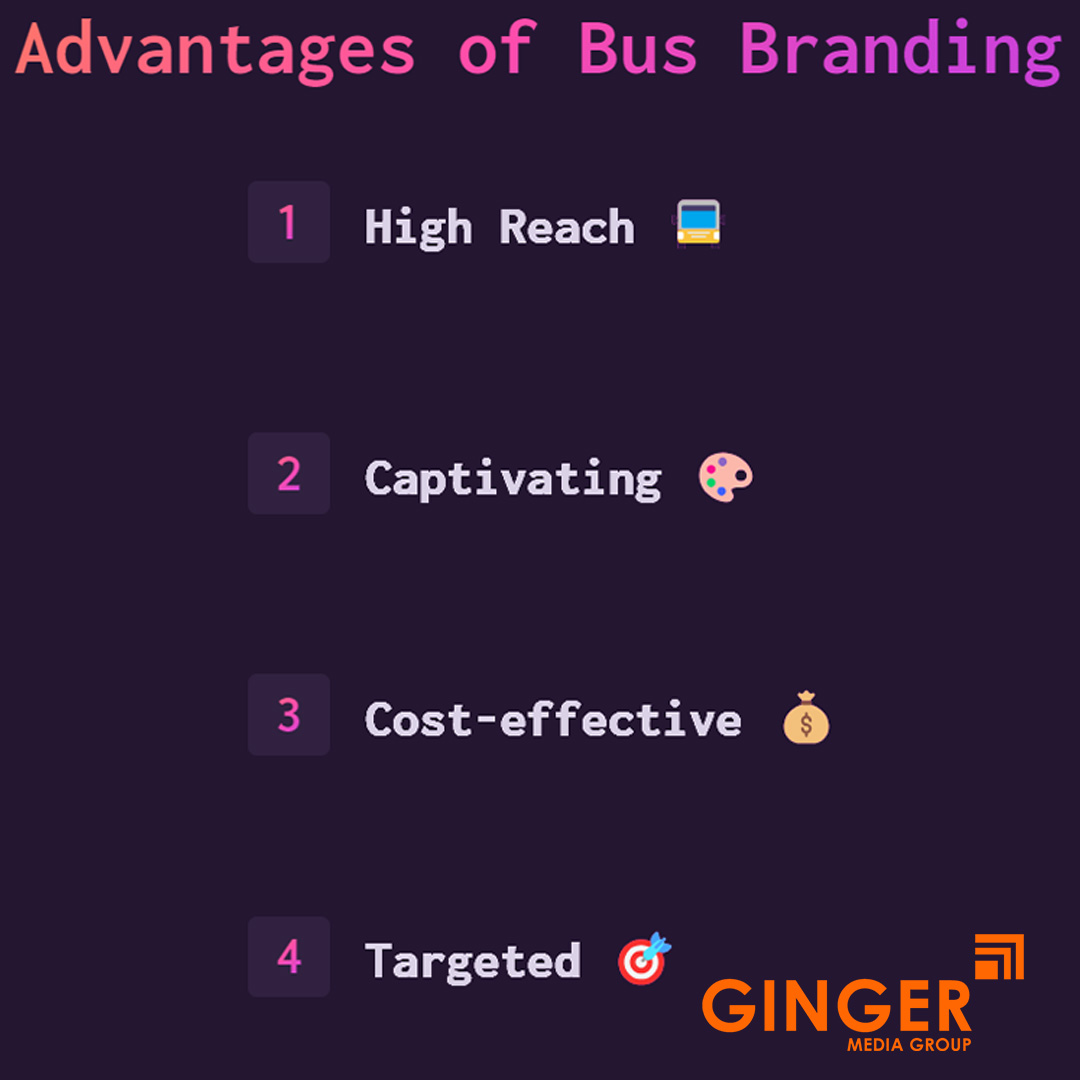 advantages of bus branding