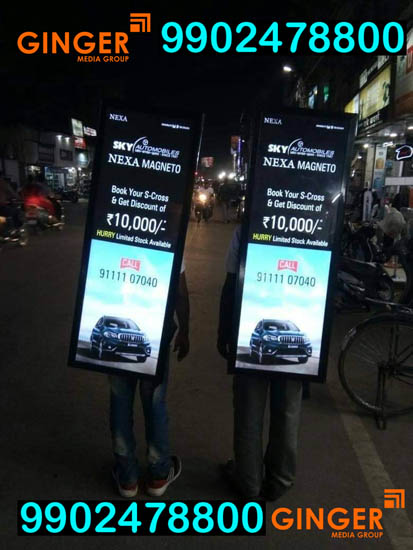 Look Walker Activity in Jaipur for SKY NEXA Magneto