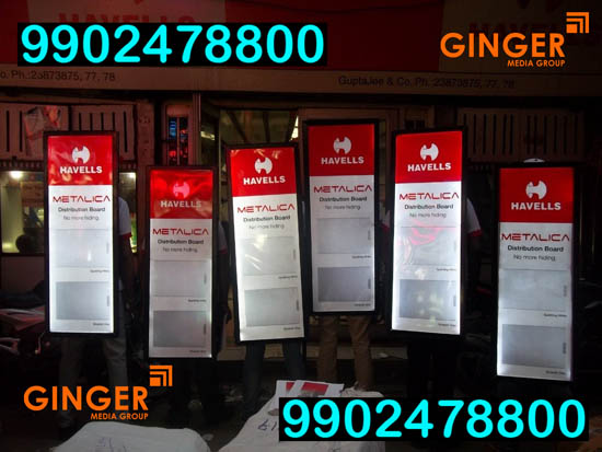 Look Walker Activity in Agra for Havells Brand