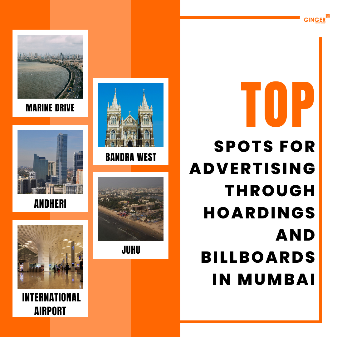 Top spots for advertising through Billboards in Mumbai