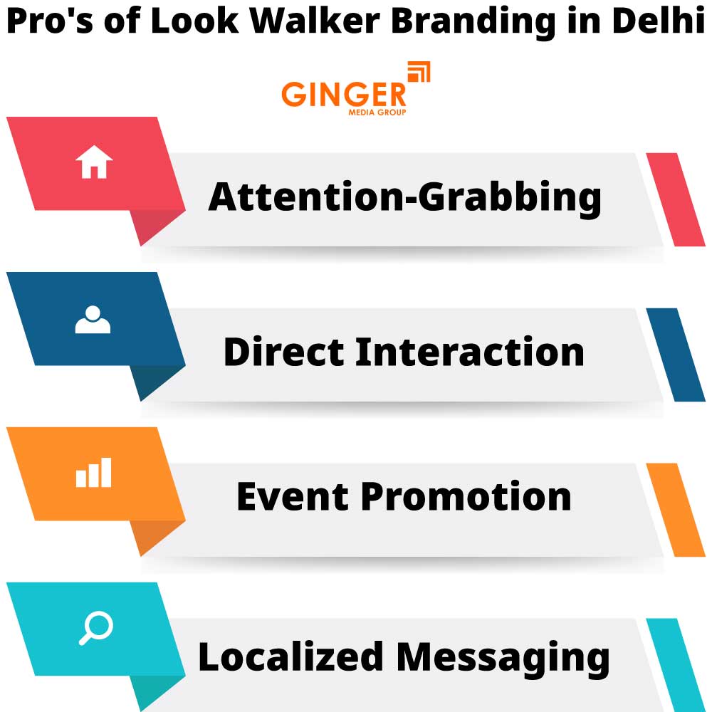 pro s of look walker branding in delhi