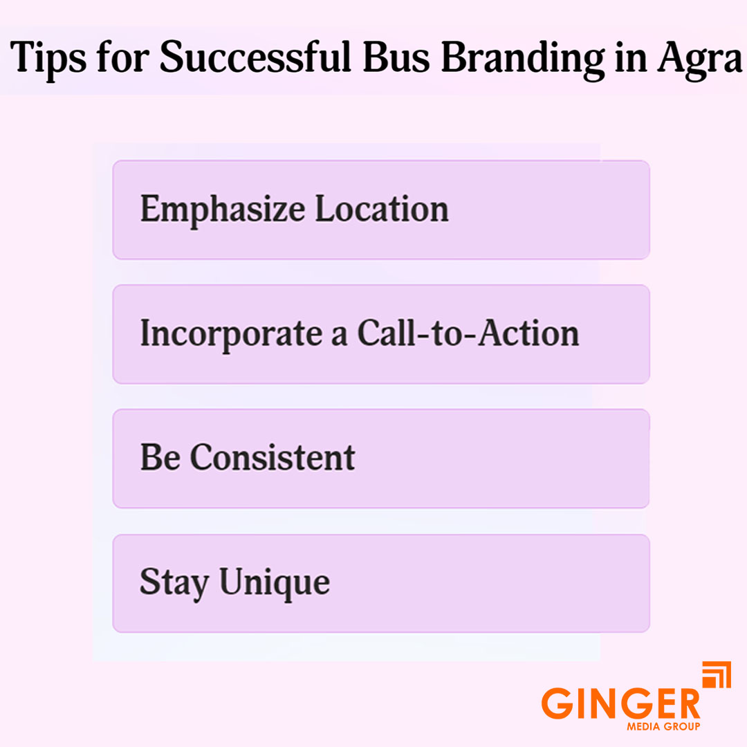 Tips for successful Bus Branding in Agra for foodpanda