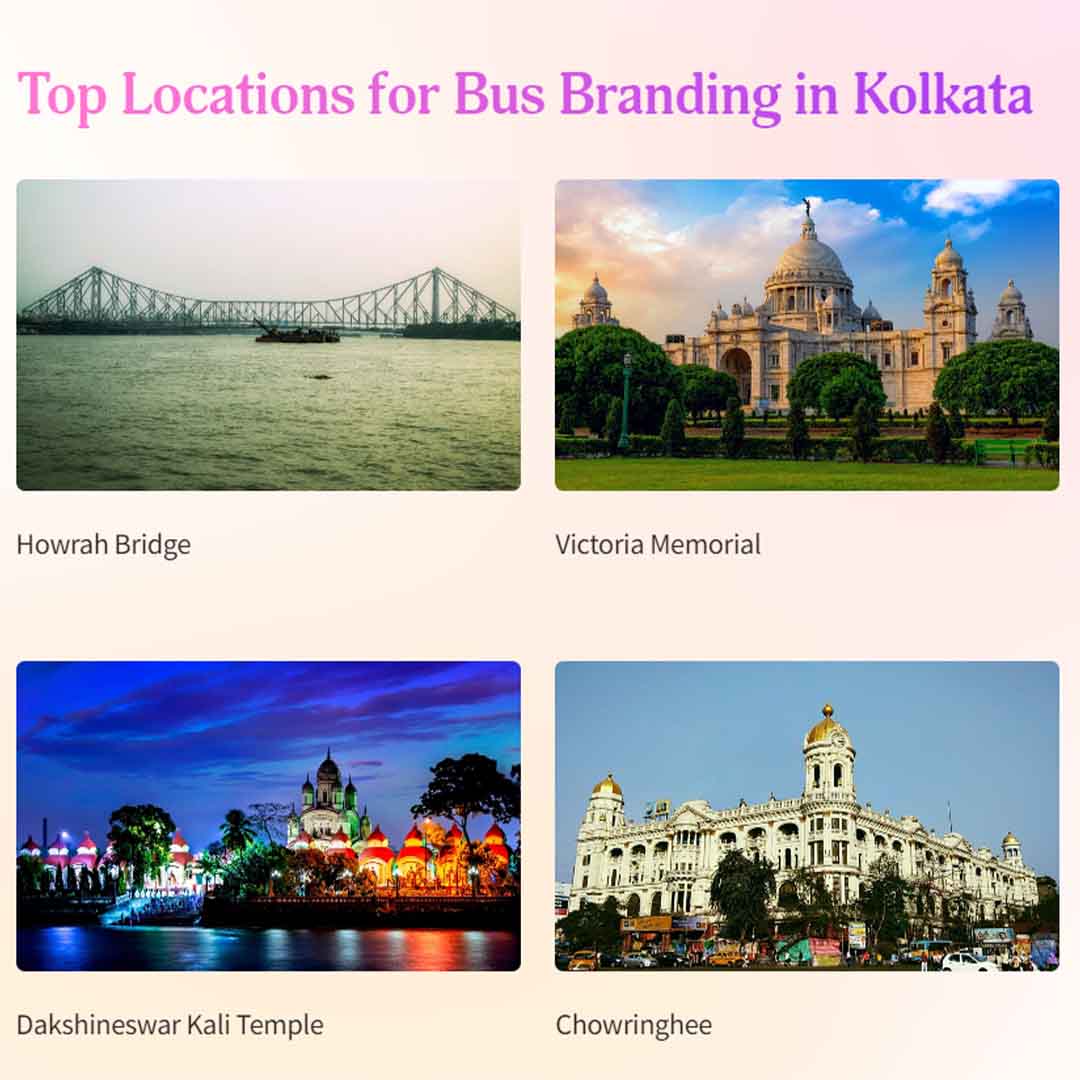 top locations for bus branding in kolkata