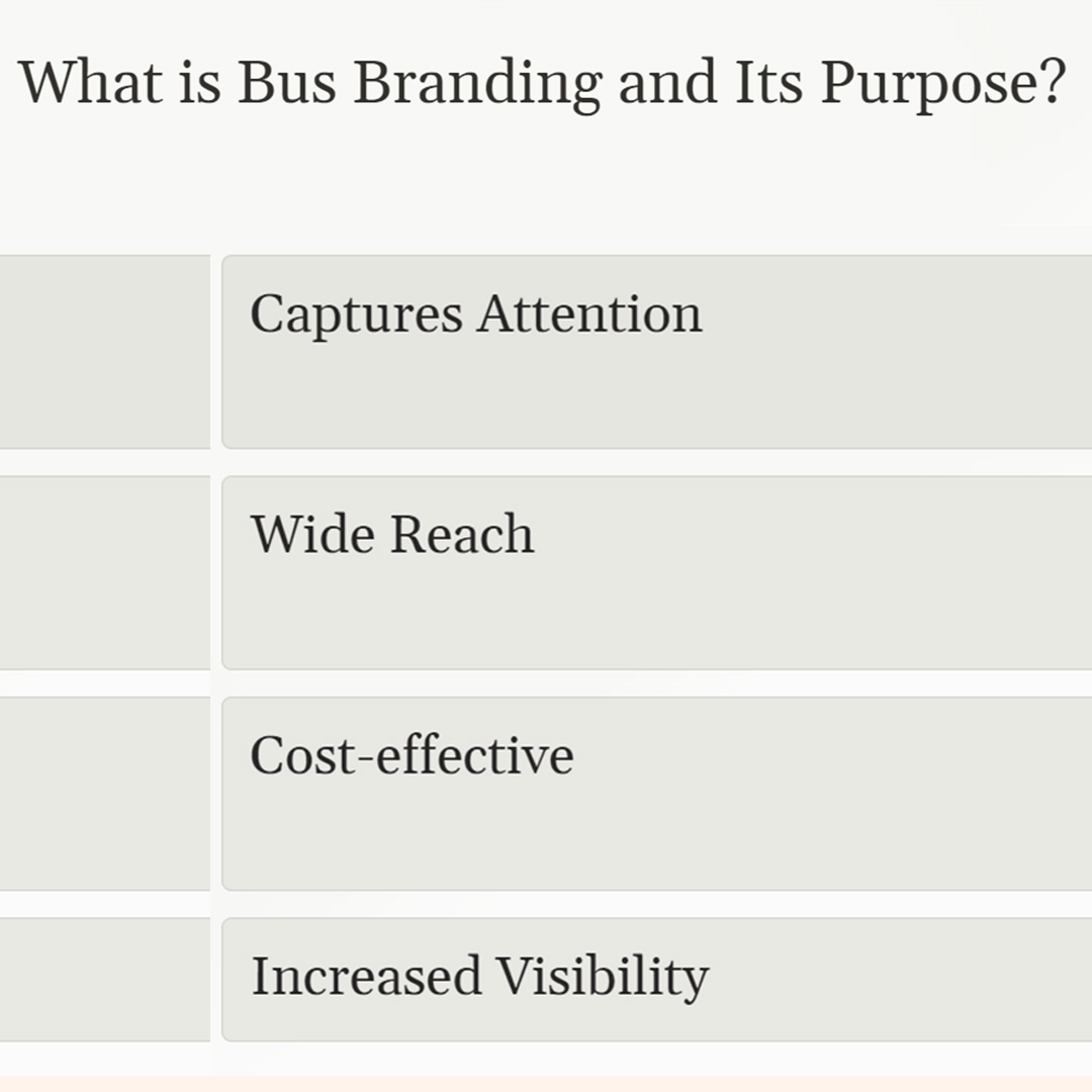 what is bus branding and its purpose