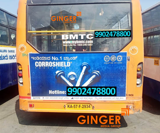 bus branding bangalore coroshield