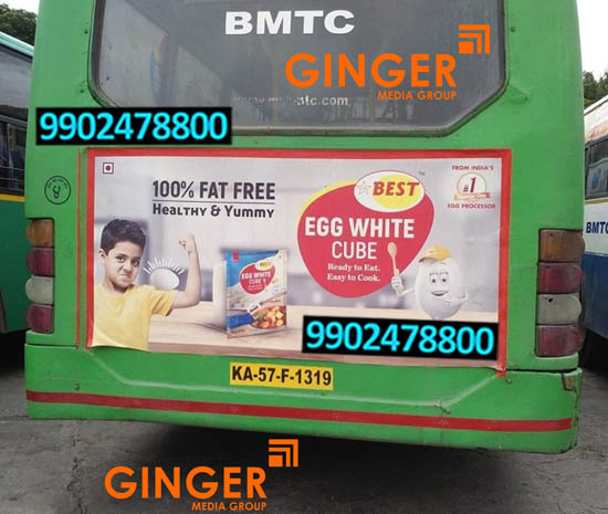 bus branding bangalore egg white cube