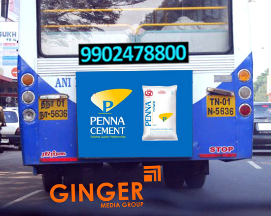 Bus Branding in Chennai for PENNA CEMENT