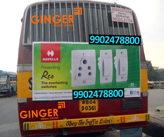 bus branding kolkata central havells