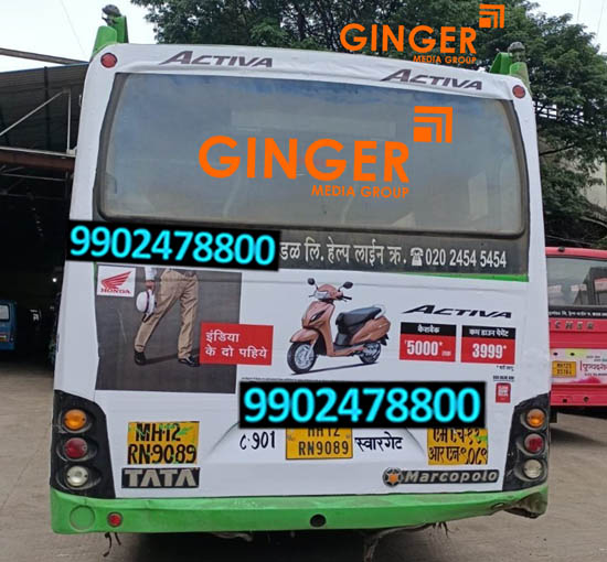 bus branding mumbai activa