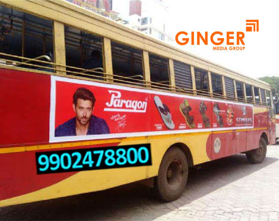 bus branding mumbai paragon