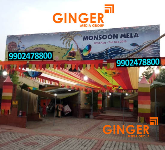 Non-Lit Board Branding in Pune for Mansoon Mela