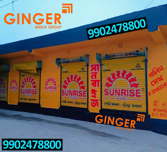 shop painting branding bangalore sunrise