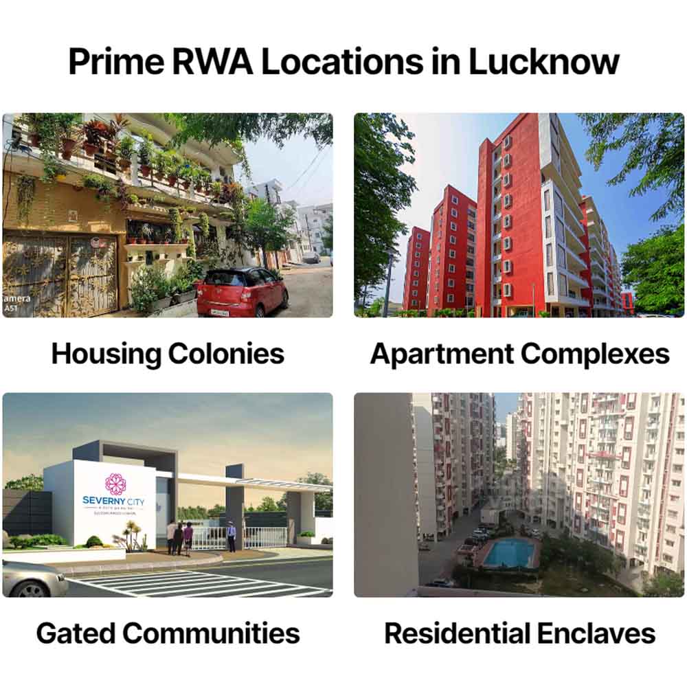 prime locations for residential welfare association activation branding in lucknow