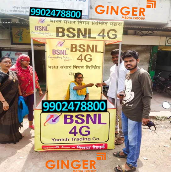 RWA Activities in Agra for BSNL 4G