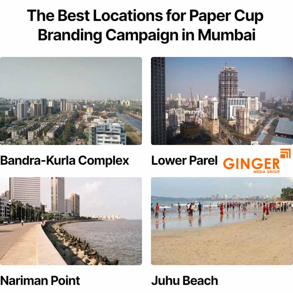 the best locations for a successful paper cup branding campaign in mumbai