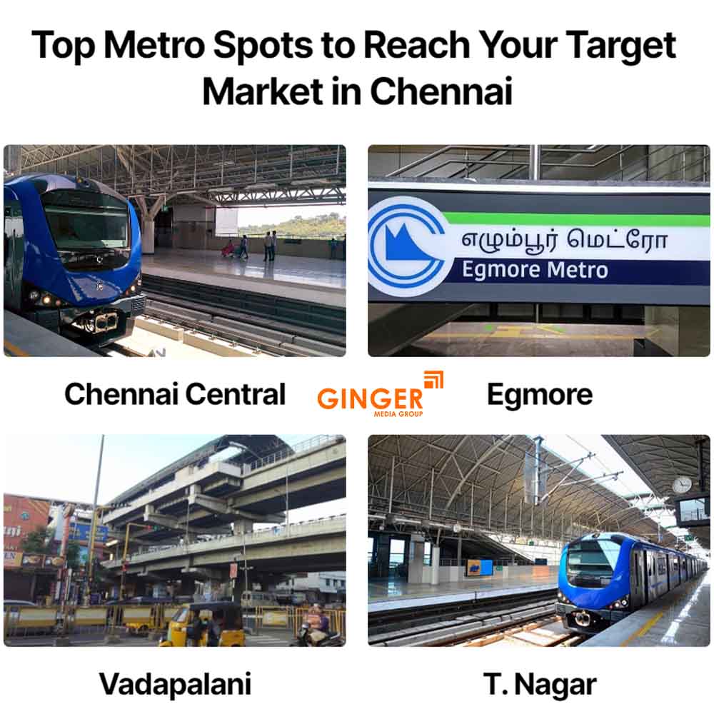 top metro spots to reach your target market in chennai