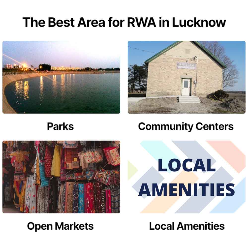 best place for rwa in lucknow