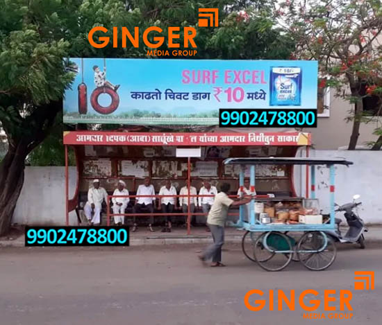 Bus Shelter Advertising in Agra