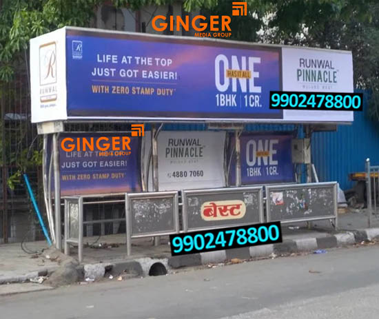 Bus Shelter Advertising in Lucknow